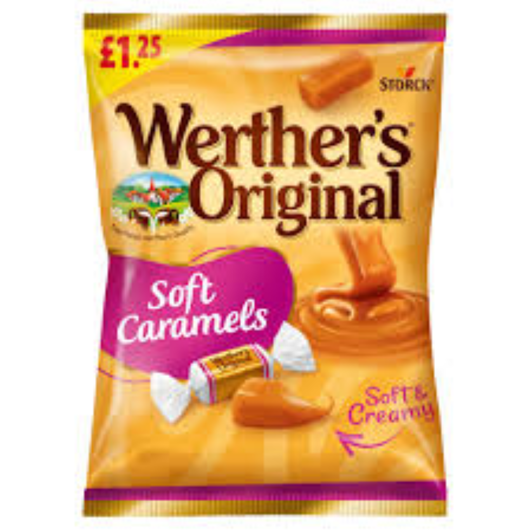 WERTHER'S ORIGINAL SOFT CARAMELS 110G